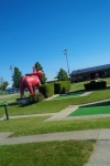 Ella the pink elephant Silver Tee Golf